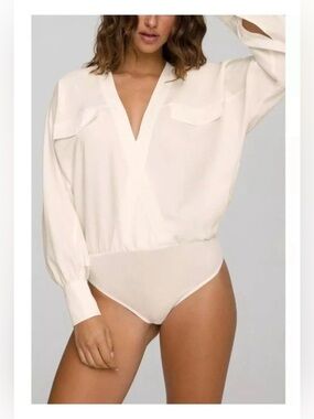 NWT Good American Utility wrap body suit